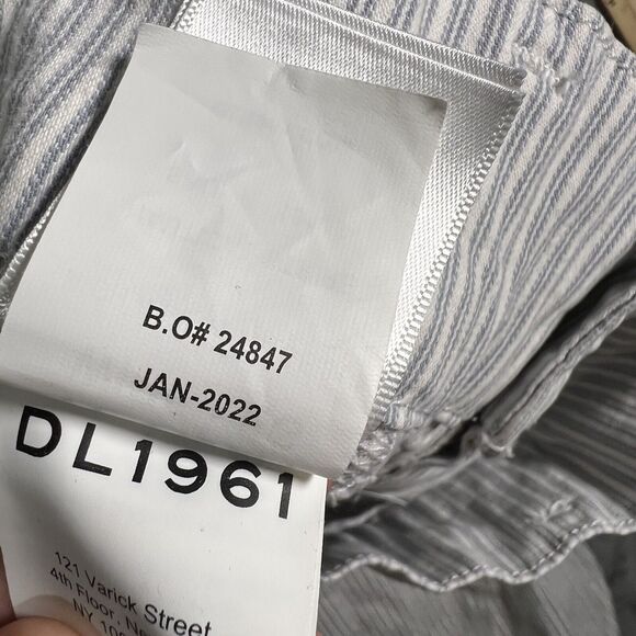 DL1961 Light Gray Wide Leg Pants - Picture 14 of 16